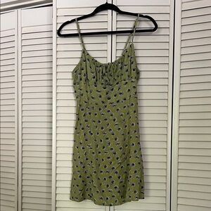 Urban Outfitters Green and Blue Mini Dress